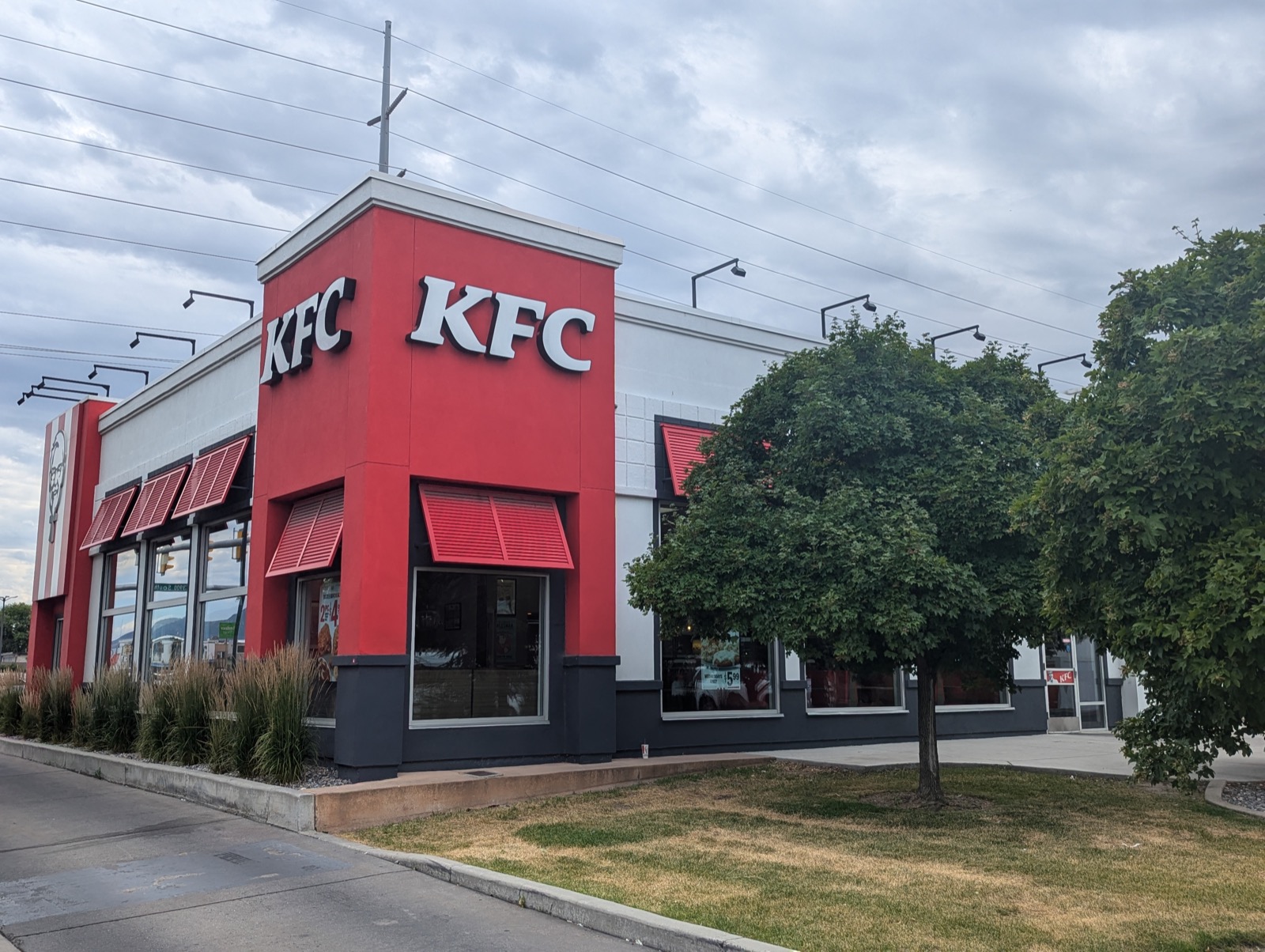 KFC restaurant photographed in connection with the brand's early franchise story